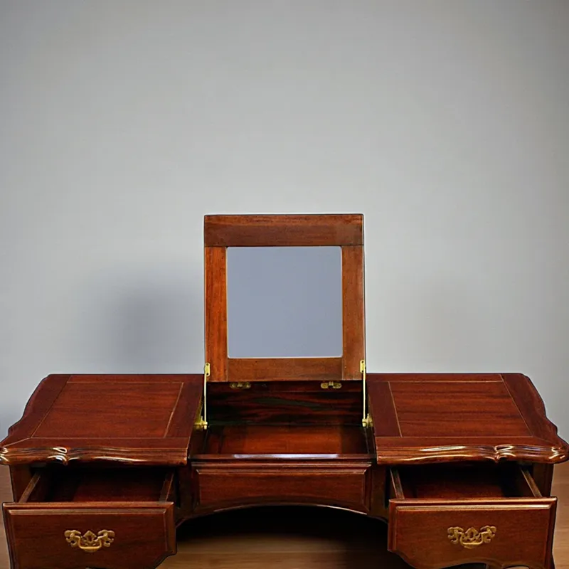 Туалетний стіл з дзеркалом RC-7001 махагон, червоне дерево Індонезія